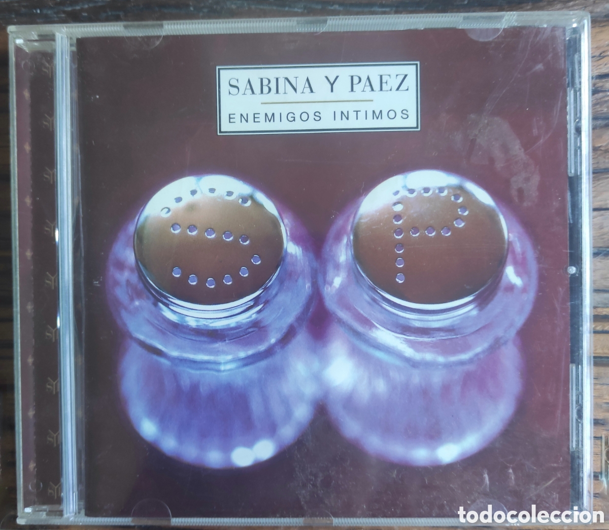 CDs de m&uacute;sica: ​Sabina y P&aacute;ez - Enemigos &iacute;ntimos (CD original, BMG 1998) | Joya de coleccionista