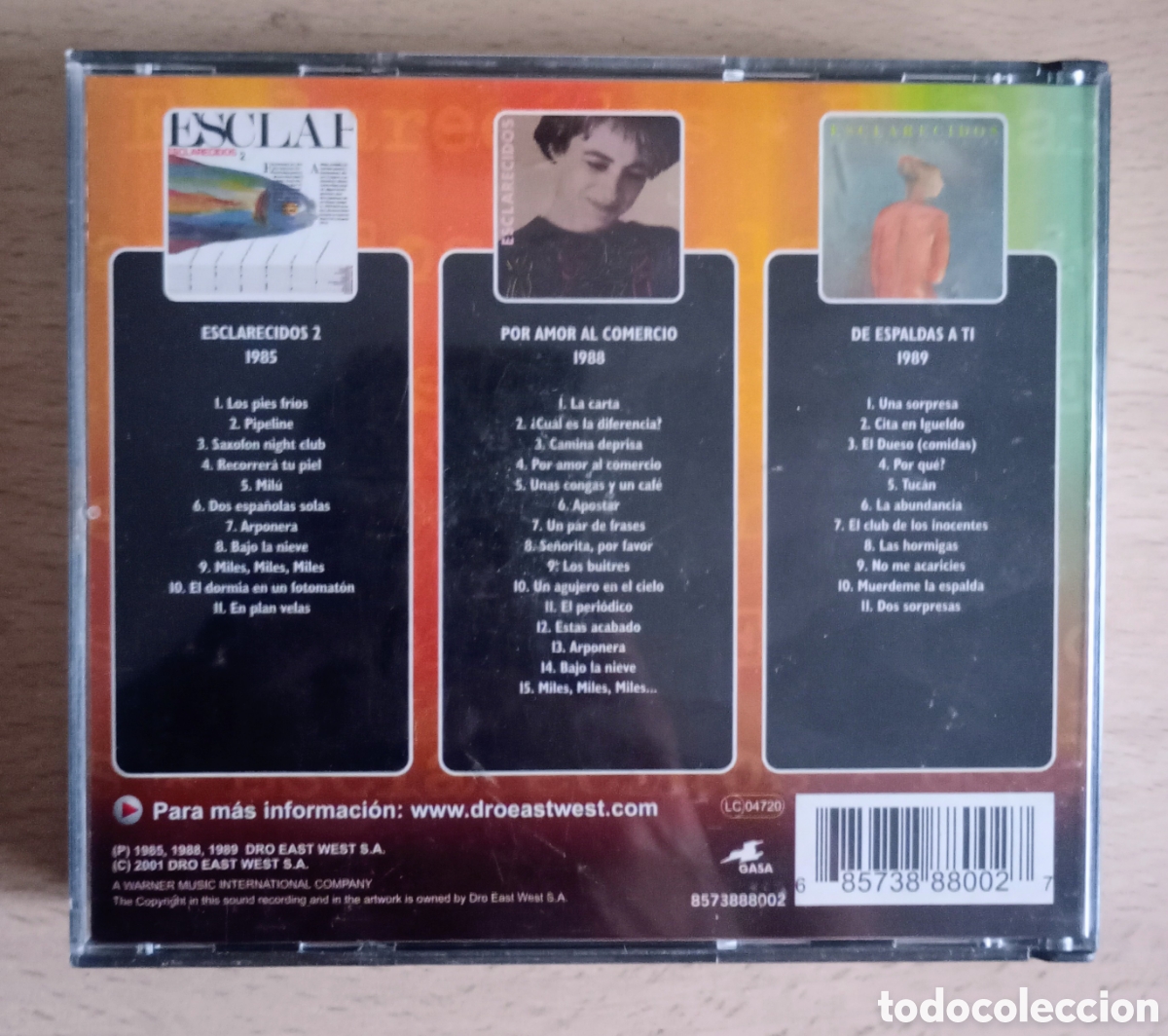 CDs de m&uacute;sica: ESCLARECIDOS- Discografia B&aacute;sica (3CD) - Foto 2