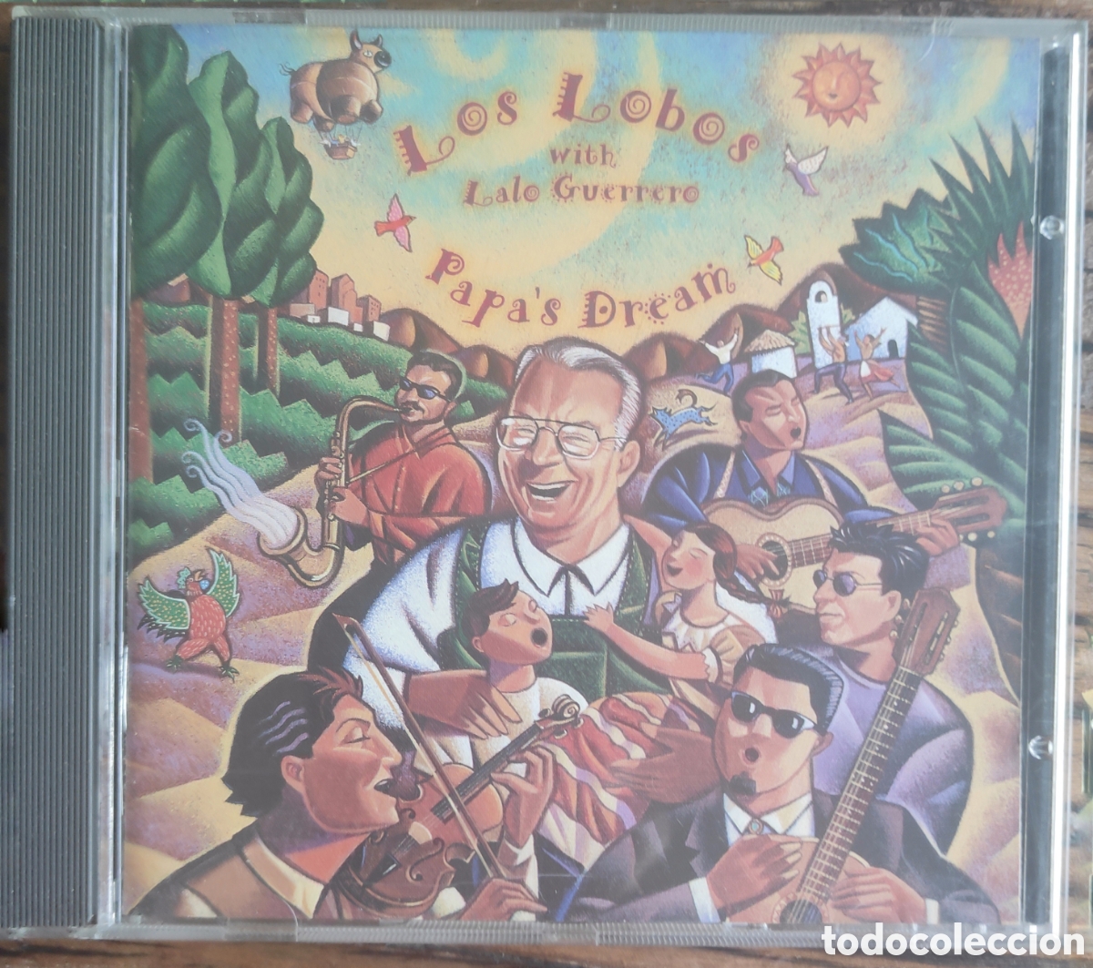 CDs de m&uacute;sica: Los Lobos & Lalo Guerrero &ndash; Papa&rsquo;s Dream (CD) &bull; Joyita cultural