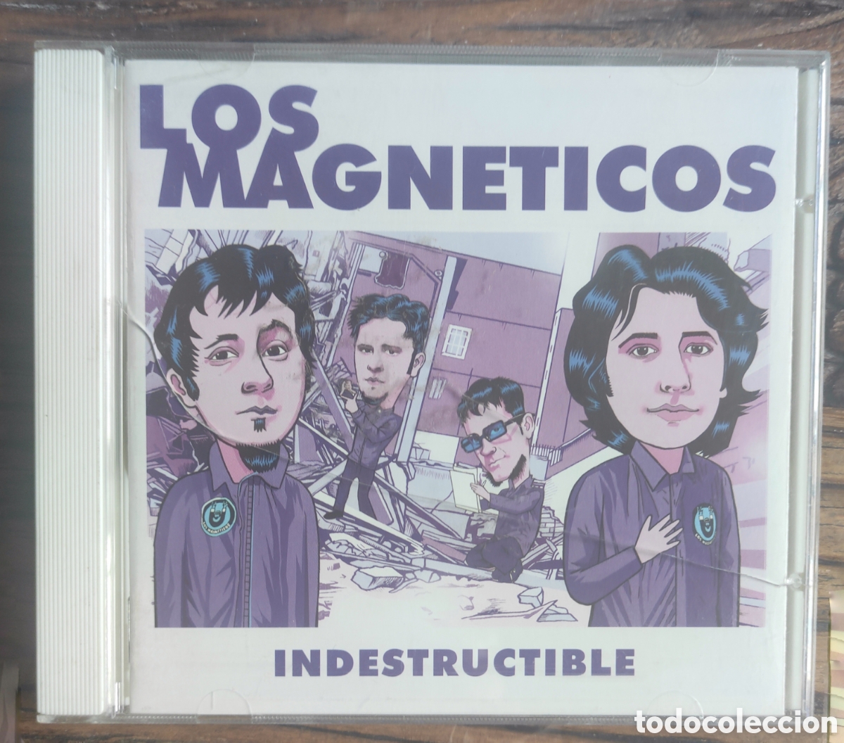CDs de m&uacute;sica: Los Magn&eacute;ticos &ndash; Indestructible (CD) &bull; Pop alternativo con sello propio