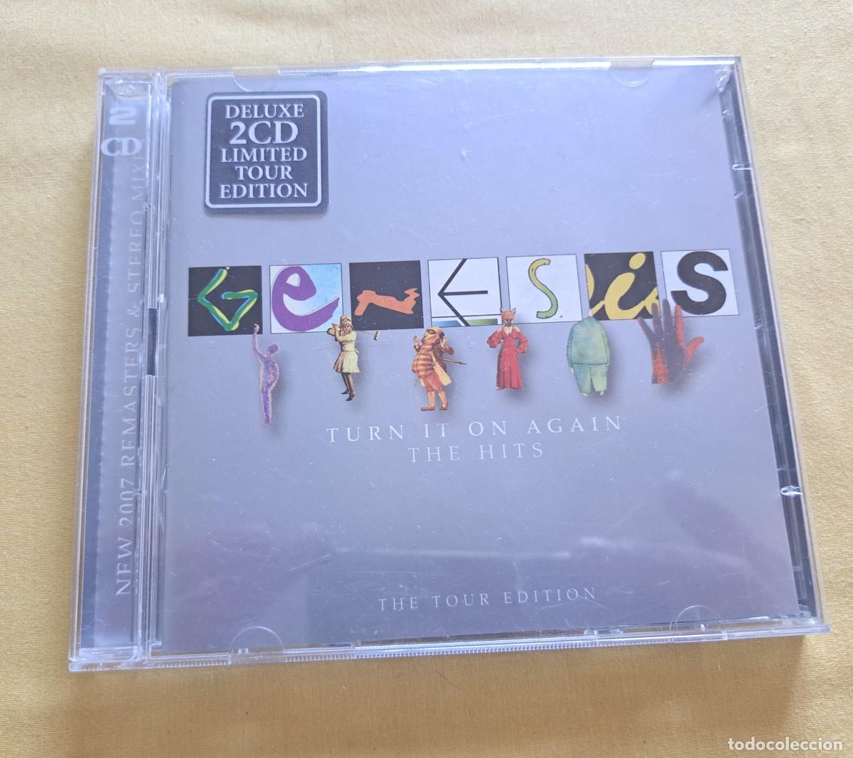 CDs de m&uacute;sica: GENESIS - TURN IT ON AGAIN (THE HITS TOUR EDITION) ( 2CD) - Virgin &ndash; GENCDZ 8 - UK & EUROPE 2007