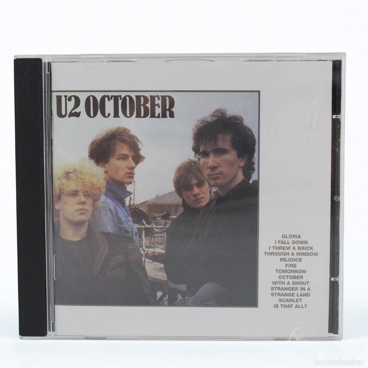 CDs de m&uacute;sica: U2 &ndash; October. CD original Island Records. &Aacute;lbum 1981. Completo con libreto