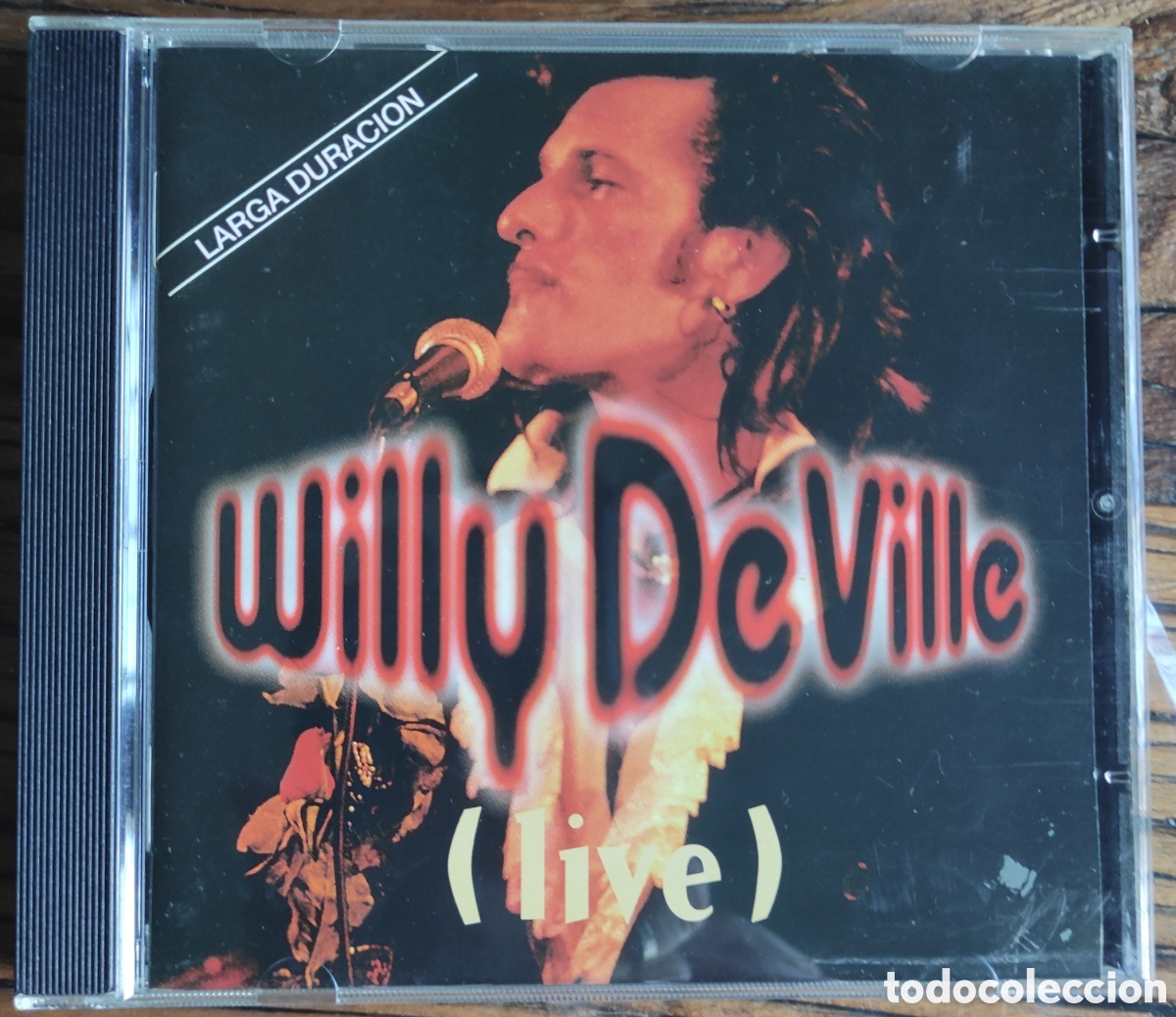 CDs de m&uacute;sica: ​Willy DeVille - Live (CD original, T&aacute;bata 1993)
