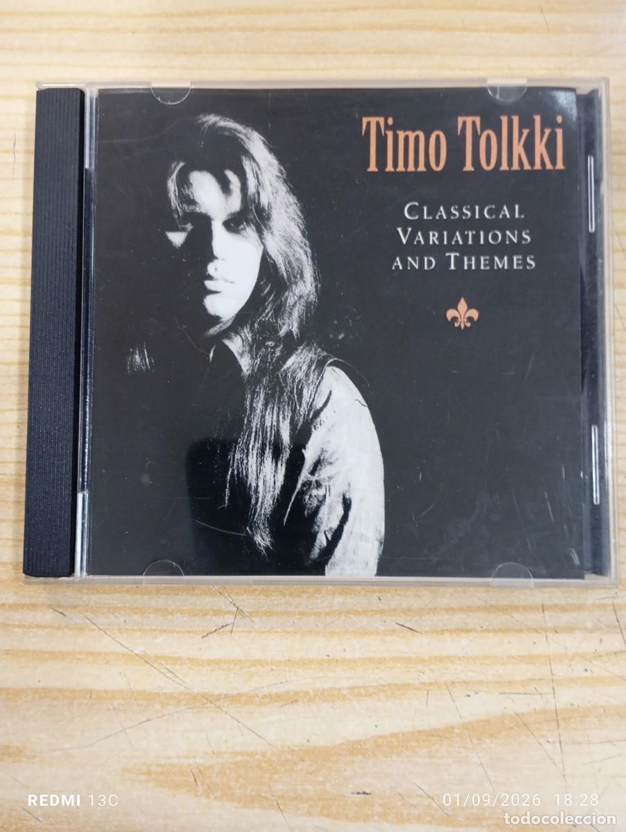CDs de m&uacute;sica: Cd - Timo Tolkki &lrm;&ndash; Classical Variations And Themes