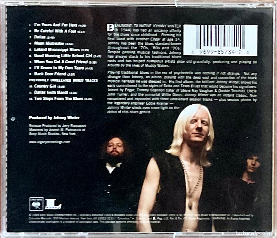 CDs de m&uacute;sica: JOHNNY WINTER - JOHNNY WINTER - Foto 2