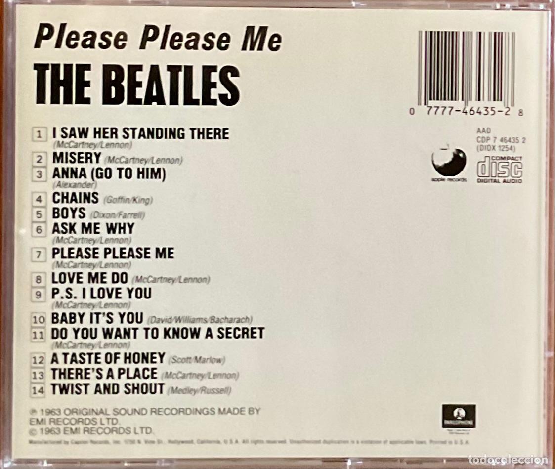 CDs de m&uacute;sica: BEATLES, THE - PLEASE PLEASE ME - Foto 2