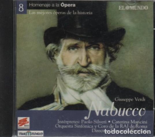 CDs de m&uacute;sica: HOMENAJE A LA OPERA N&ordm; 8. GIUSEPPE VERDI. NABUCCO CD-CLASICA-3111