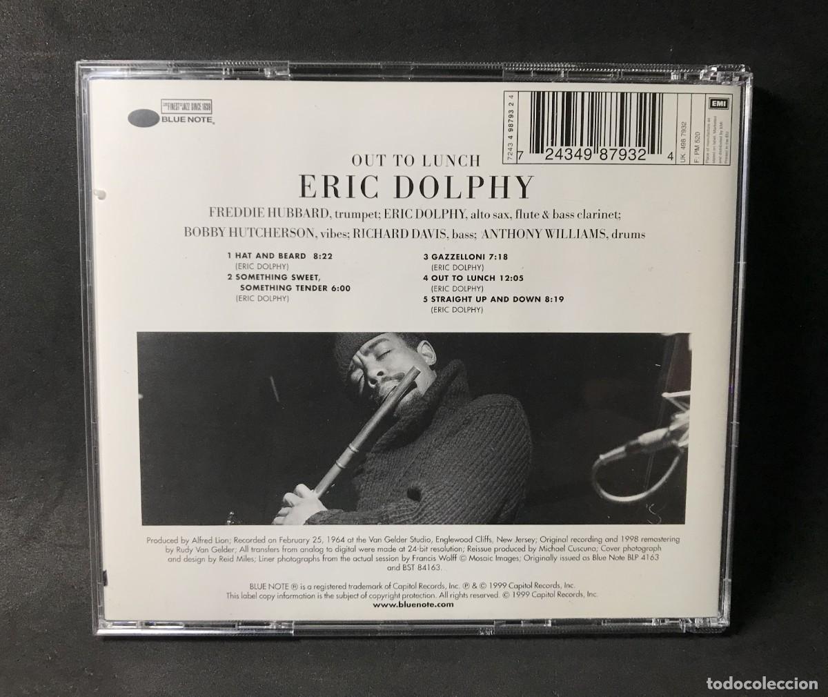 CDs de m&uacute;sica: Eric Dolphy &ndash; Out To Lunch! - CD - Blue Note - Foto 2
