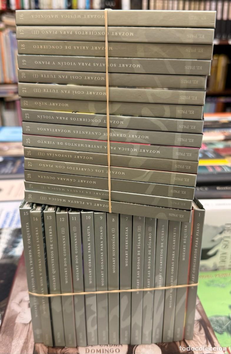 CDs de m&uacute;sica: COLECCION 250 ANIVERSARIO MOZART (30 LIBROS CDs) CD-CLASICA-3115