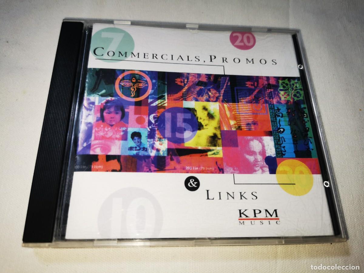 CDs de m&uacute;sica: COMMERCIALS, PROMOS & LINKS KPM 214 CD ALBUM DEL A&Ntilde;O 1993 CONTIENE 40 TEMAS