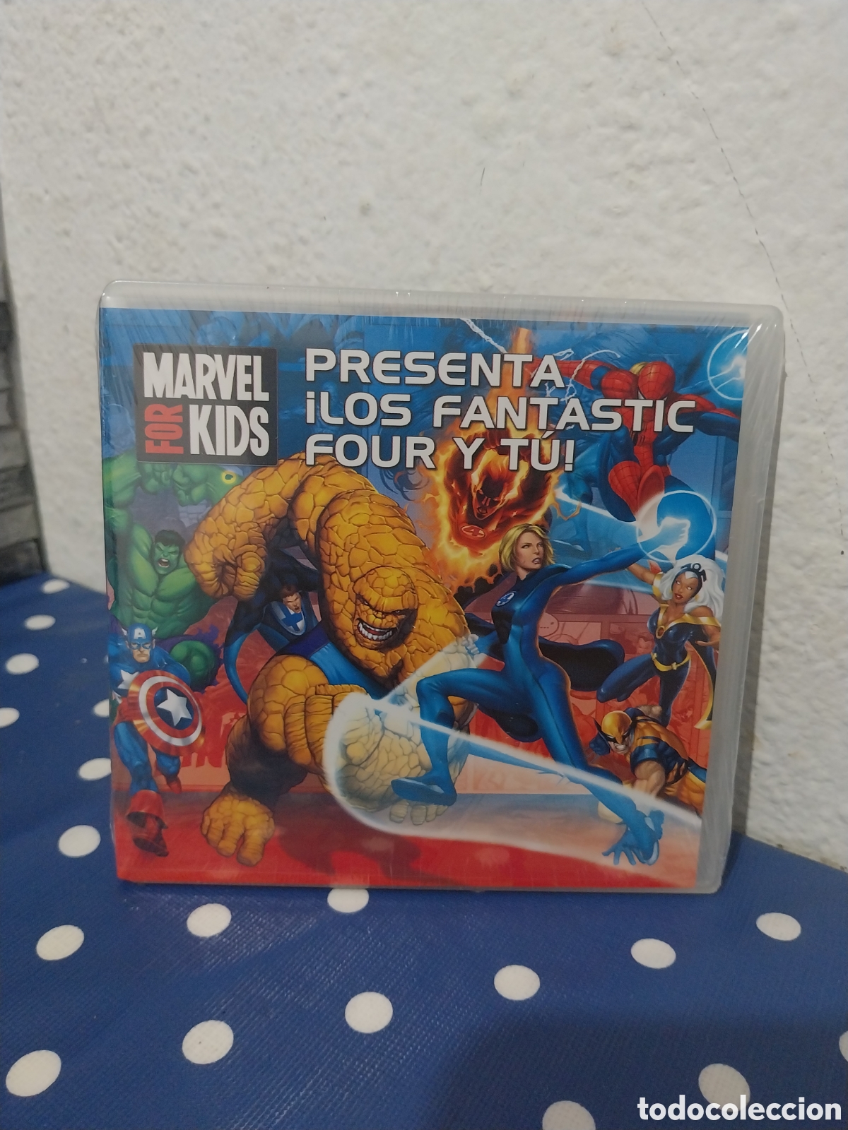 CDs de m&uacute;sica: CD m&uacute;sica para ni&ntilde;os marvel.Presenta los fantastic formatos y tu!