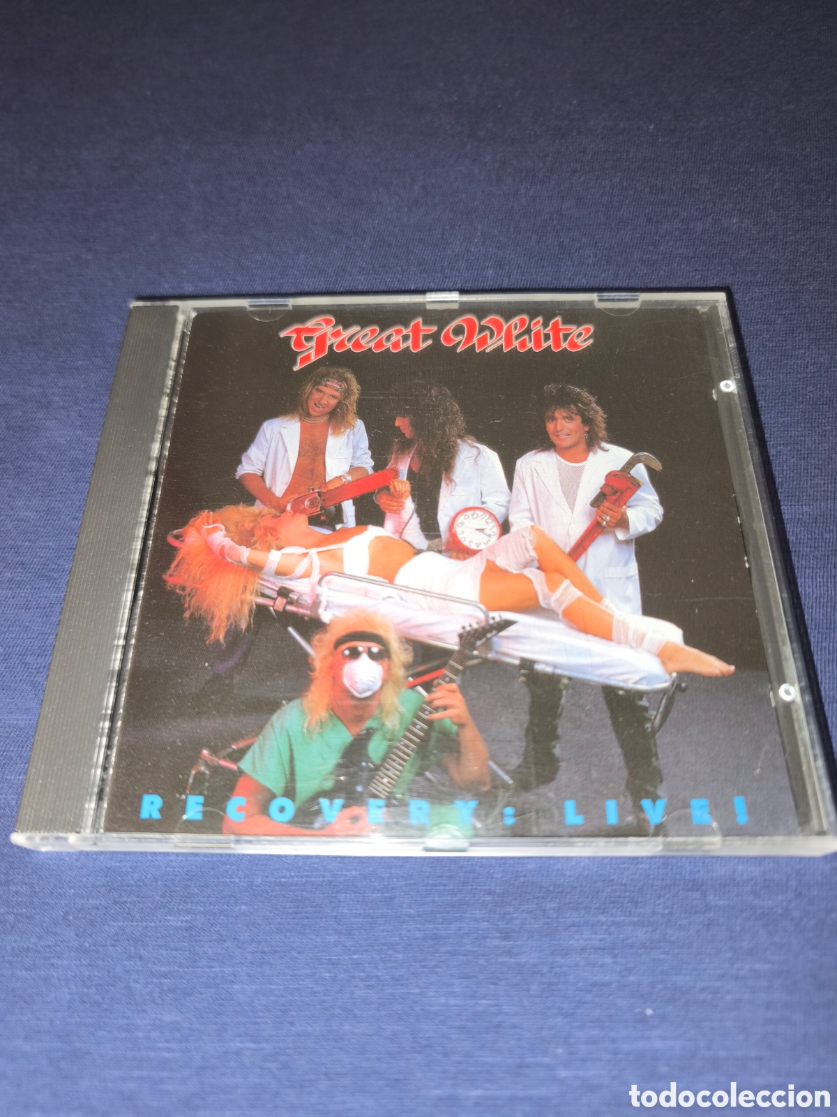 CDs de m&uacute;sica: Great White Revovery: Live!