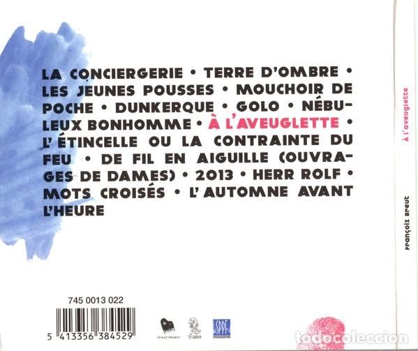 CDs de m&uacute;sica: Fran&ccedil;oiz Breut &ndash; &Agrave; Laveuglette - Foto 2