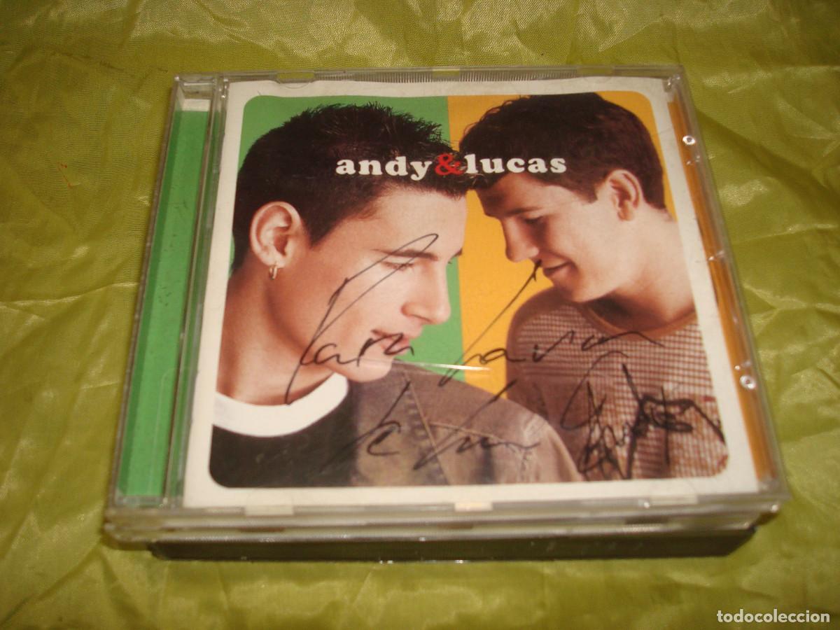 CDs de m&uacute;sica: ANDY & LUCAS. DEDICADO POR EL GRUPO. CD
