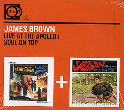 CDs de m&uacute;sica: Live At The Apollo / Soul On Top- 0600753186619