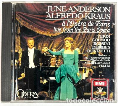 CDs de m&uacute;sica: June Anderson / Alfredo Kraus: Live From the Paris Opera- 0077774906722
