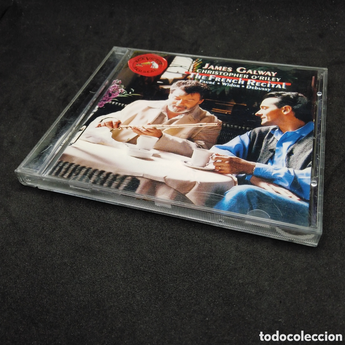 CDs de m&uacute;sica: JAMES GALWAY - CHRISTOPHER O'RILEY - THE FRENCH RECITAL - CD - 1992 - DISCO VERIFICADO