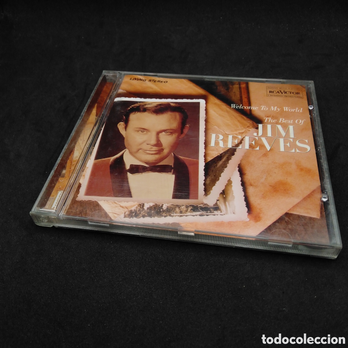 CDs de m&uacute;sica: JIM REEVES - WELCOME TO MY WORLD - THE BEST OF - CD - 2009 - DISCO VERIFICADO