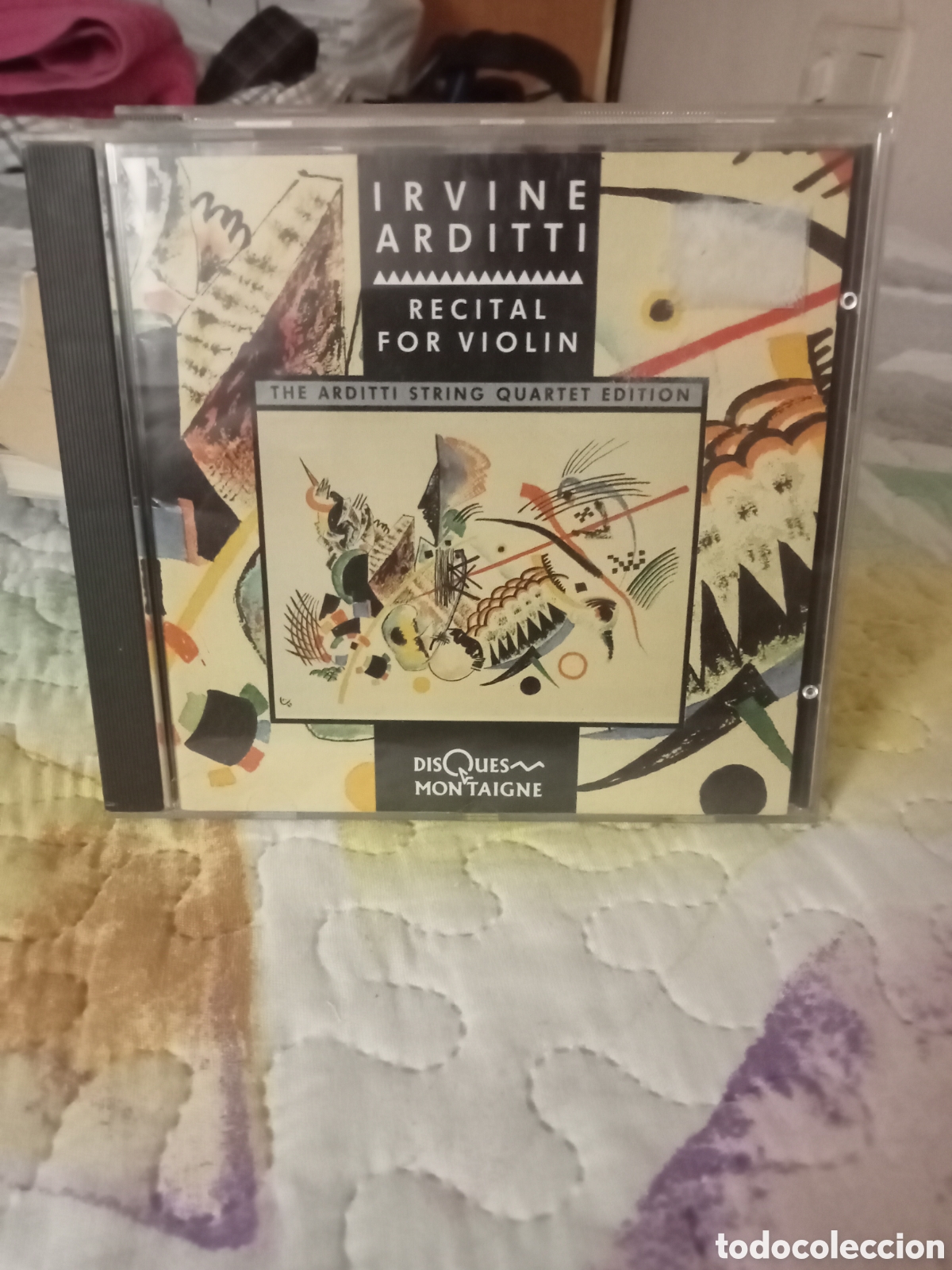 CDs de m&uacute;sica: Irvine Arditti recital for viol&iacute;n