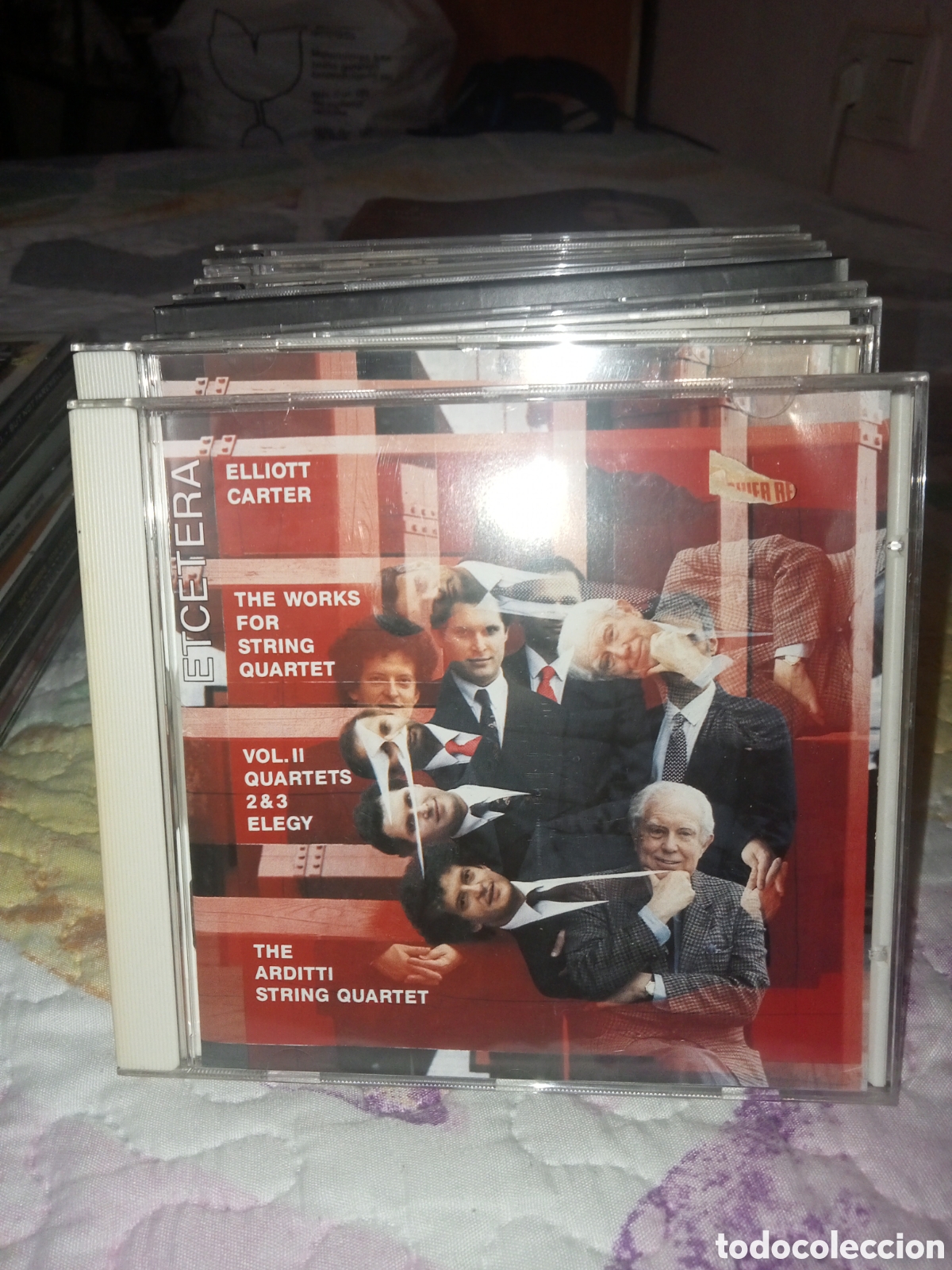 CDs de m&uacute;sica: Elliot Carter Music for string quartet I & Ii - Foto 2