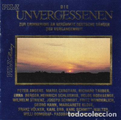 CDs de m&uacute;sica: Die Unvergessenen: Unforgettable Voices- 0036244780071