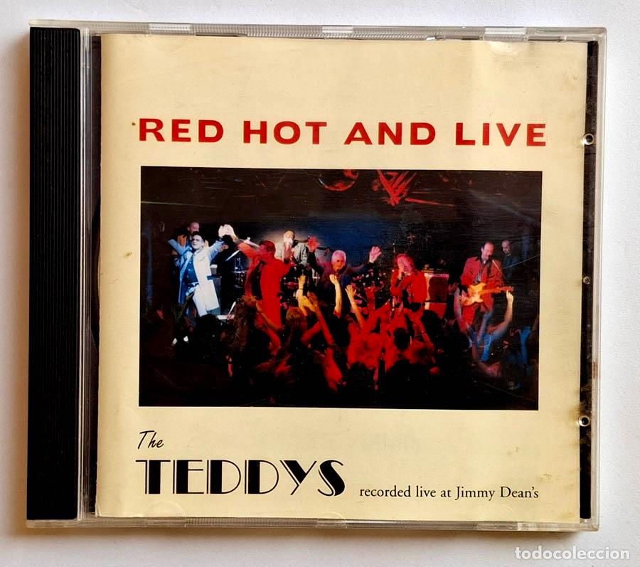 CDs de m&uacute;sica: Red Hot and Live, The Teddys