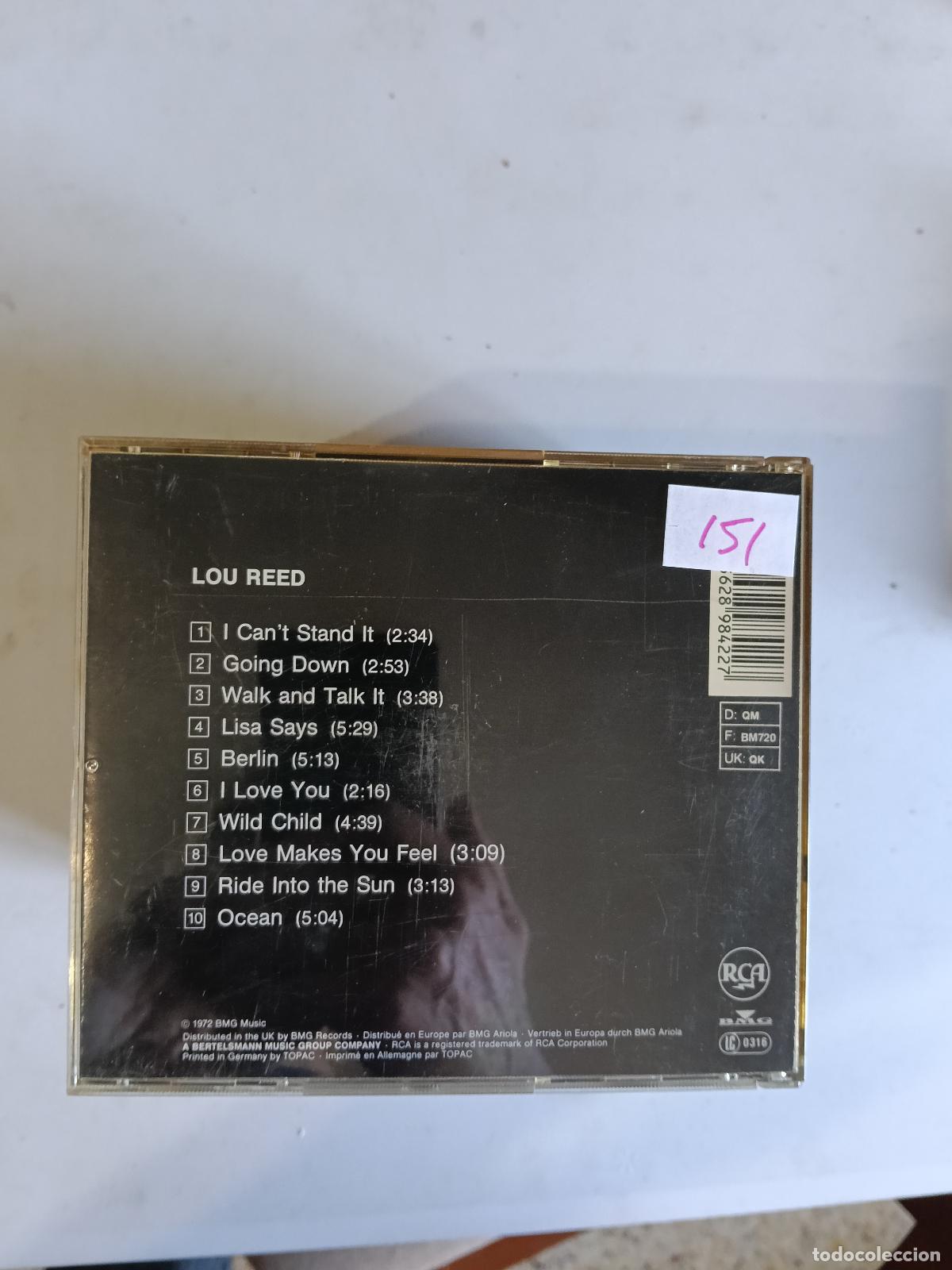 CDs de m&uacute;sica: LOU REED DEBUT ALBUM CD - Foto 2