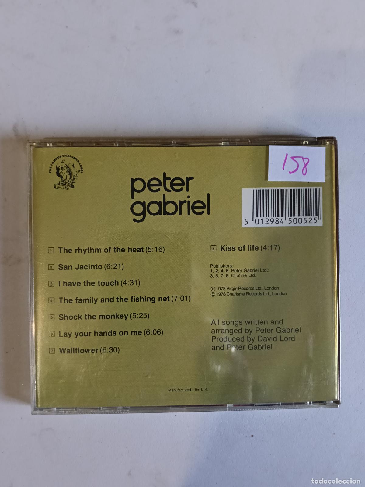CDs de m&uacute;sica: PETER GABRIEL PETER GABRIEL CD - Foto 2