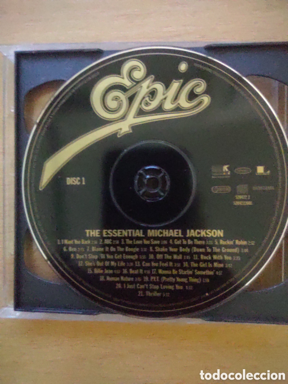 CDs de m&uacute;sica: CD Michael Jackson The Essential Michael Jackson CD 1-2