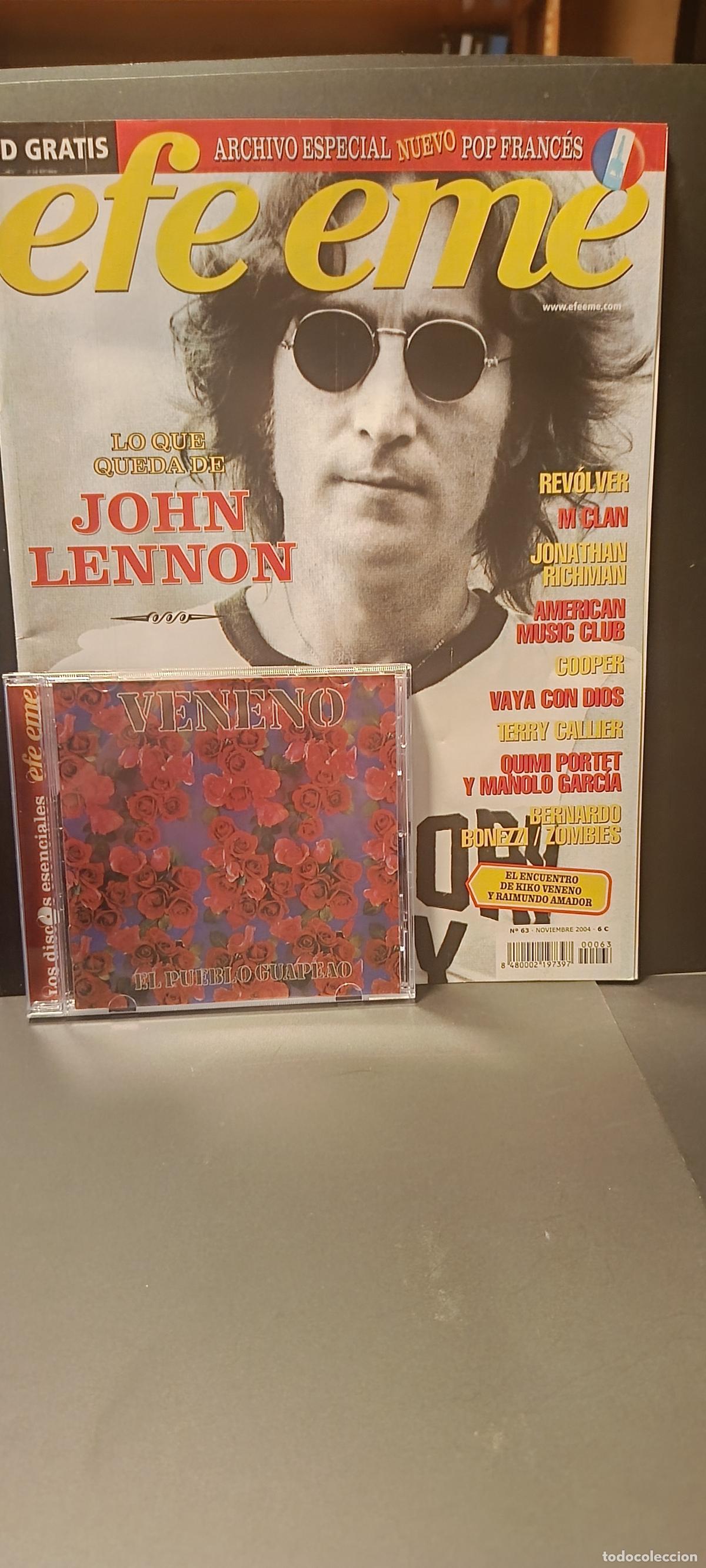 CDs de m&uacute;sica: VENENO + EFE EME N&ordm; 63 CD PUEBLO GUAPEAO + REVISTA 63 ESPA&Ntilde;A 2003 PDELUXE