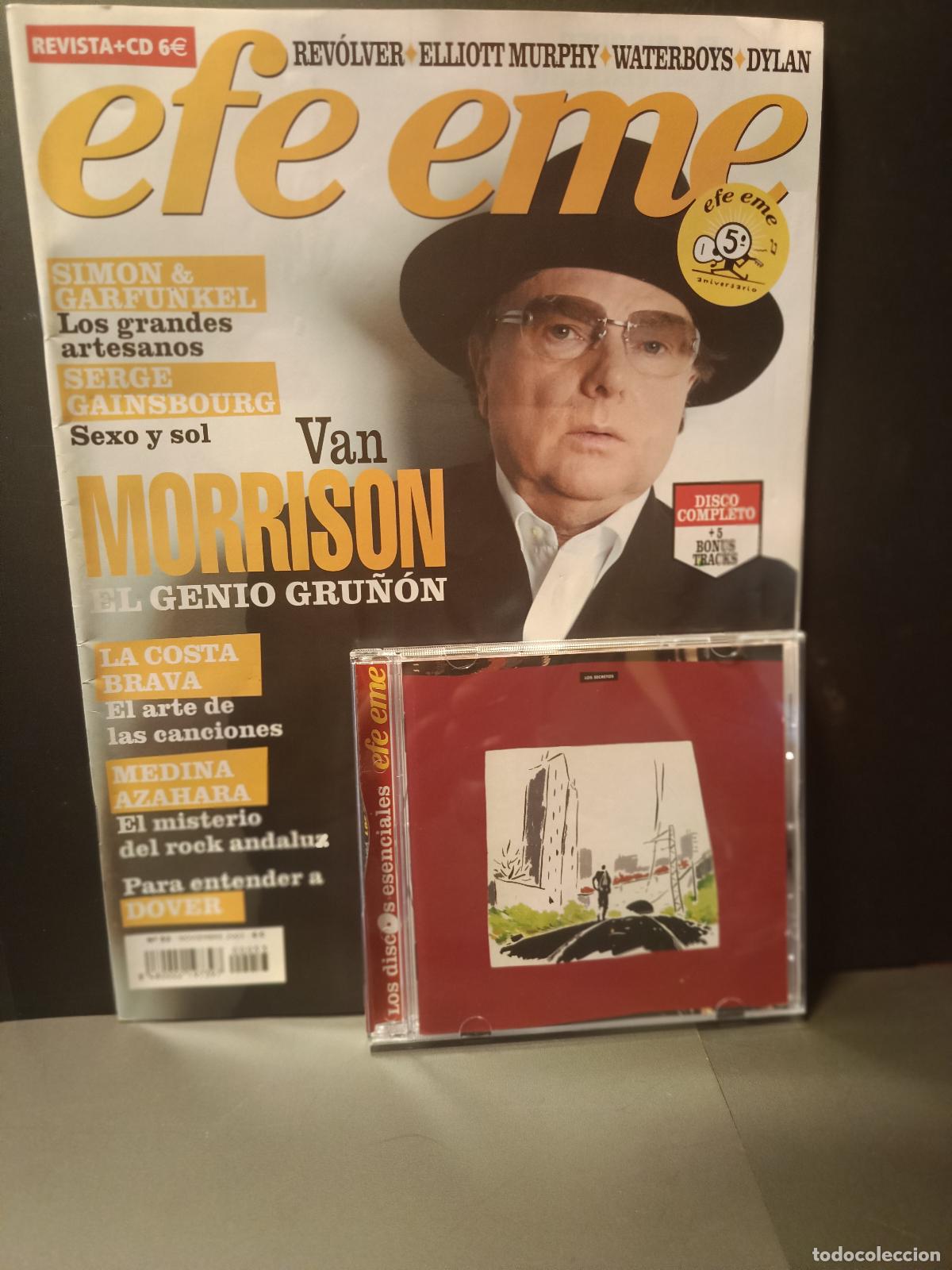 CDs de m&uacute;sica: LOS SECRETOS + EFE EME N&ordm; 53 CD LOS SECRETOS + REVISTA 53 ESPA&Ntilde;A 2003 PDELUXE
