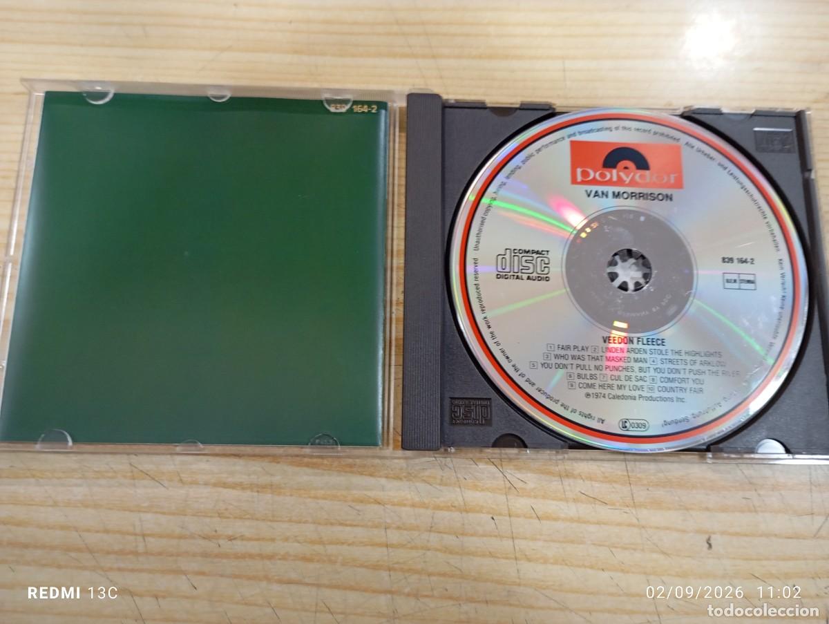 CDs de m&uacute;sica: Cd - Van Morrison &lrm;&ndash; Veedon Fleece - Foto 2