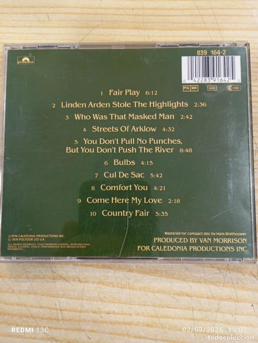 CDs de m&uacute;sica: Cd - Van Morrison &lrm;&ndash; Veedon Fleece - Foto 4