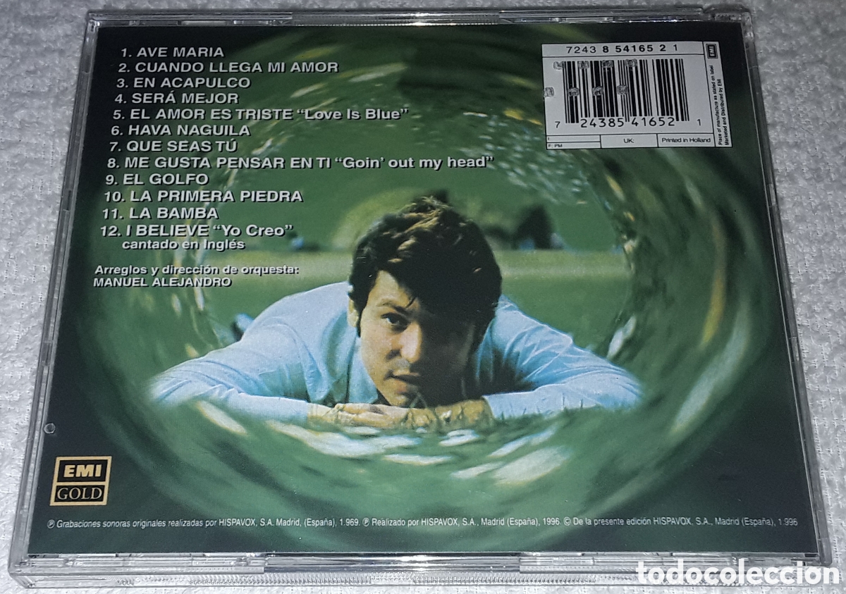 CDs de m&uacute;sica: CD - RAPHAEL - EL GOLFO - Foto 2