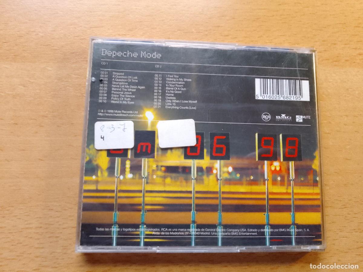 CDs de m&uacute;sica: Depeche Mode- Singles 86-98 ( 2 cds ) - Foto 2