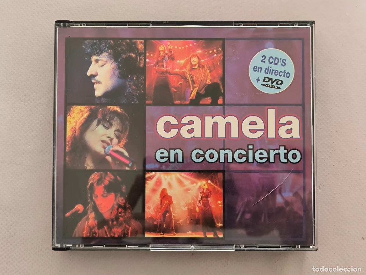 CDs de m&uacute;sica: CD + DVD CAMELA EN CONCIERTO - 3 DISCOS (J4)