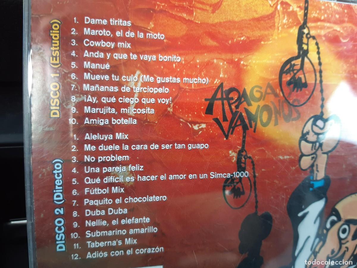 CDs de m&uacute;sica: DOBLE CD -- LOS INHUMANOS -- APAGA Y VAMONOS CD - Foto 3