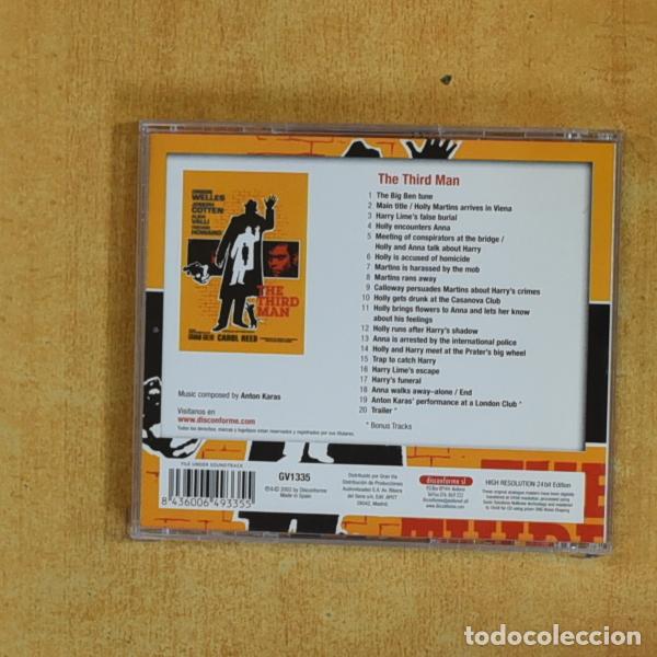 CDs de m&uacute;sica: ANTON KARAS - THE THIRD MAN - CD - Foto 2