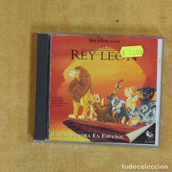 CDs de m&uacute;sica: VARIOS - EL REY LEON - CD - &iexcl;Descubre m&aacute;s en mi perfil!