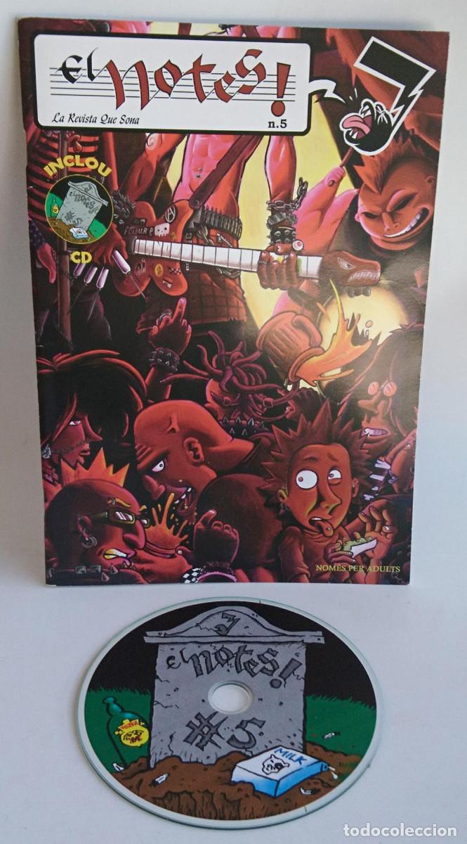 CDs de m&uacute;sica: EL NOTES LA REVISTA QUE QUE SONA N&ordm;5 REVISTA COMIC FANZINE CON CD NUMERO 5