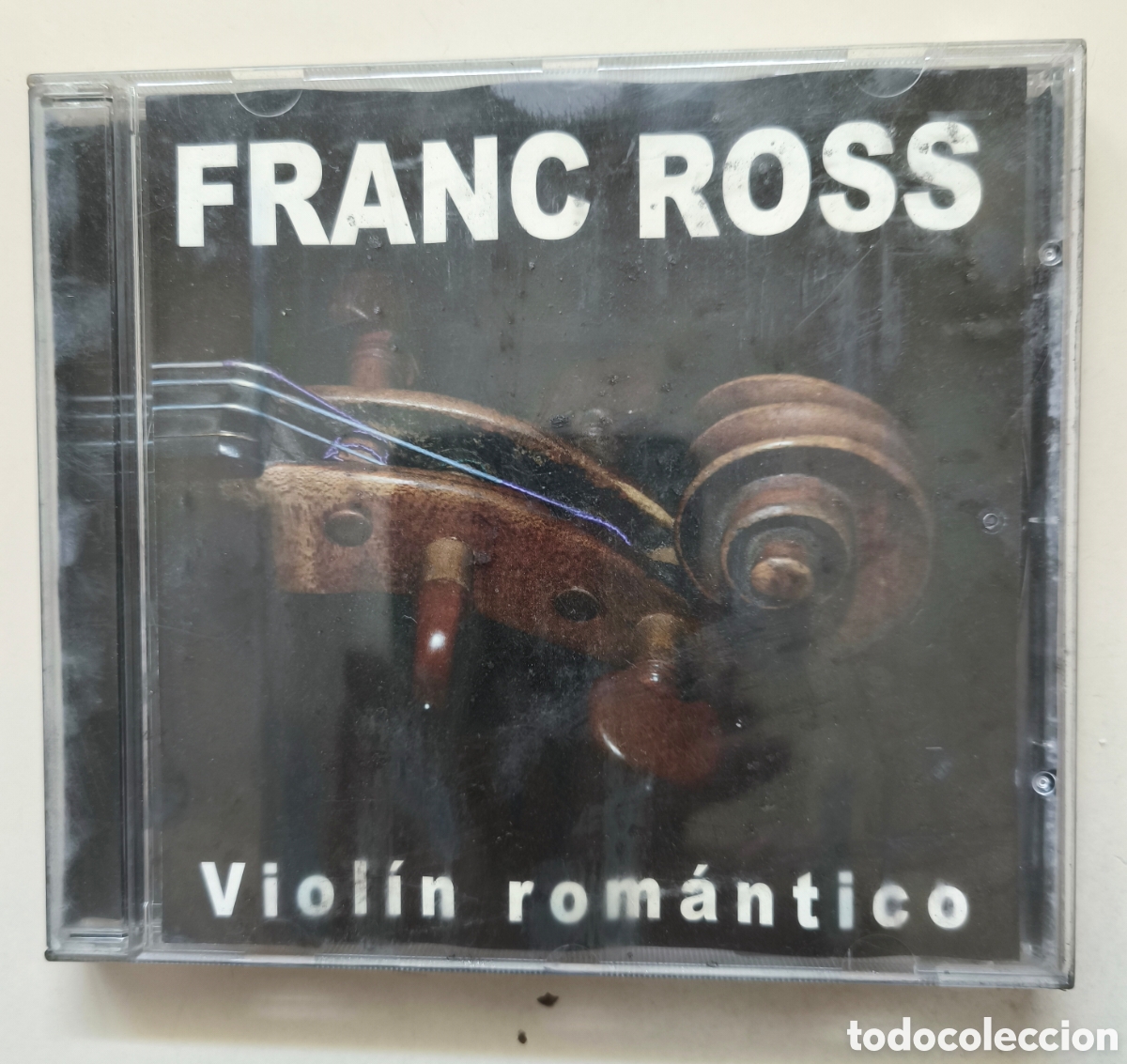 CDs de m&uacute;sica: Franc Ross, &rdquo;Viol&iacute;n rom&aacute;ntico&rdquo;. Estudi&oacute; con Stephan Tertz, disc&iacute;pulo de Karl Flesch