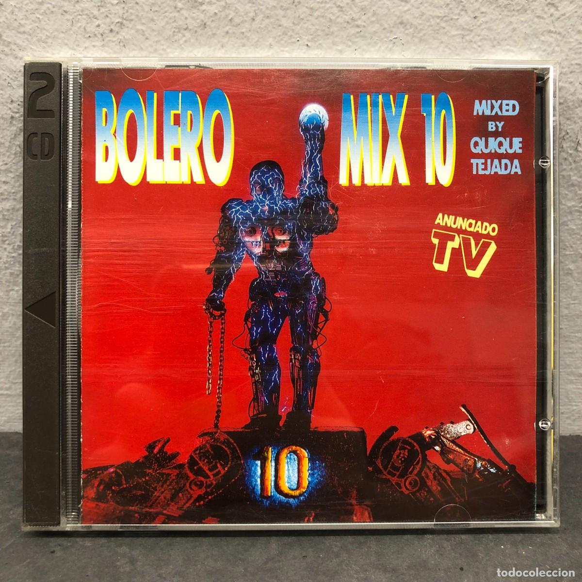 CDs de m&uacute;sica: BOLERO MIX 10 - MIXED BY QUIQUE TEJADA - VOL. 1-2 - 2 CDs - MUSICA / 1247