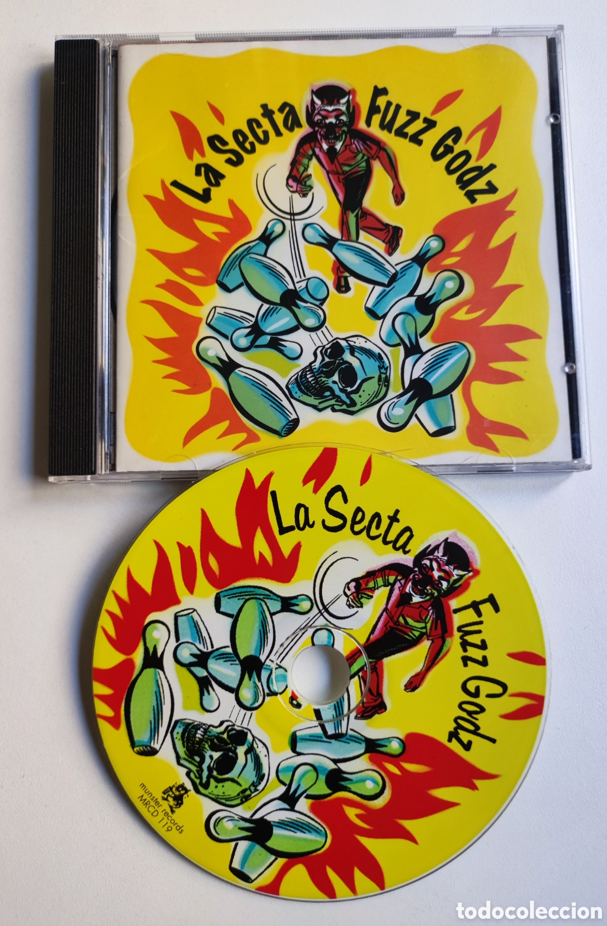 CDs de m&uacute;sica: CD 1996 - LA SECTA / FUZZ GODZ - MUNSTER RECORDS 1996