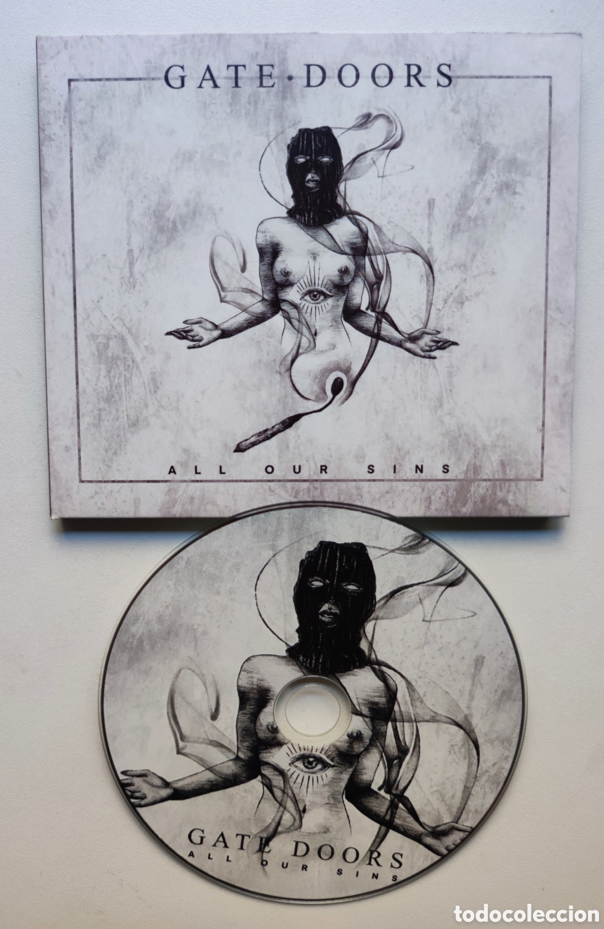 CDs de m&uacute;sica: DIGIPACK - GATE DOORS / ALL OUR SINS - WORMHOLEDEATH RECORDS - BANDA MADRID HARD/ROCK METAL