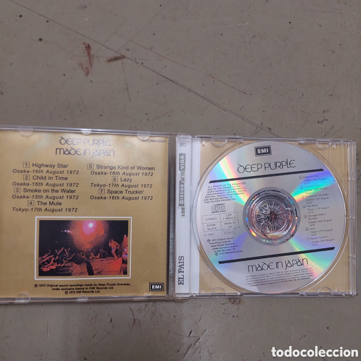CDs de m&uacute;sica: CD Deep Purple made Japan - Foto 4