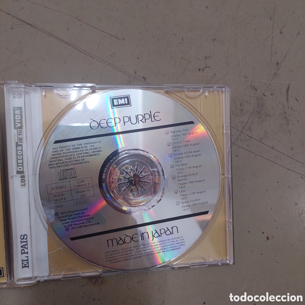 CDs de m&uacute;sica: CD Deep Purple made Japan - Foto 5