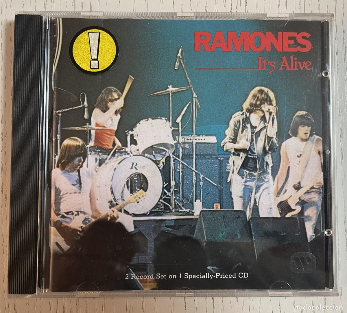 CDs de m&uacute;sica: RAMONES &ndash; IT&rsquo;S ALIVE &ndash; CD