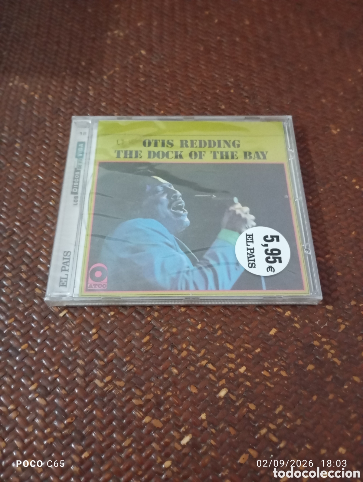 CDs de m&uacute;sica: Otis redding the dock of the bay precintado