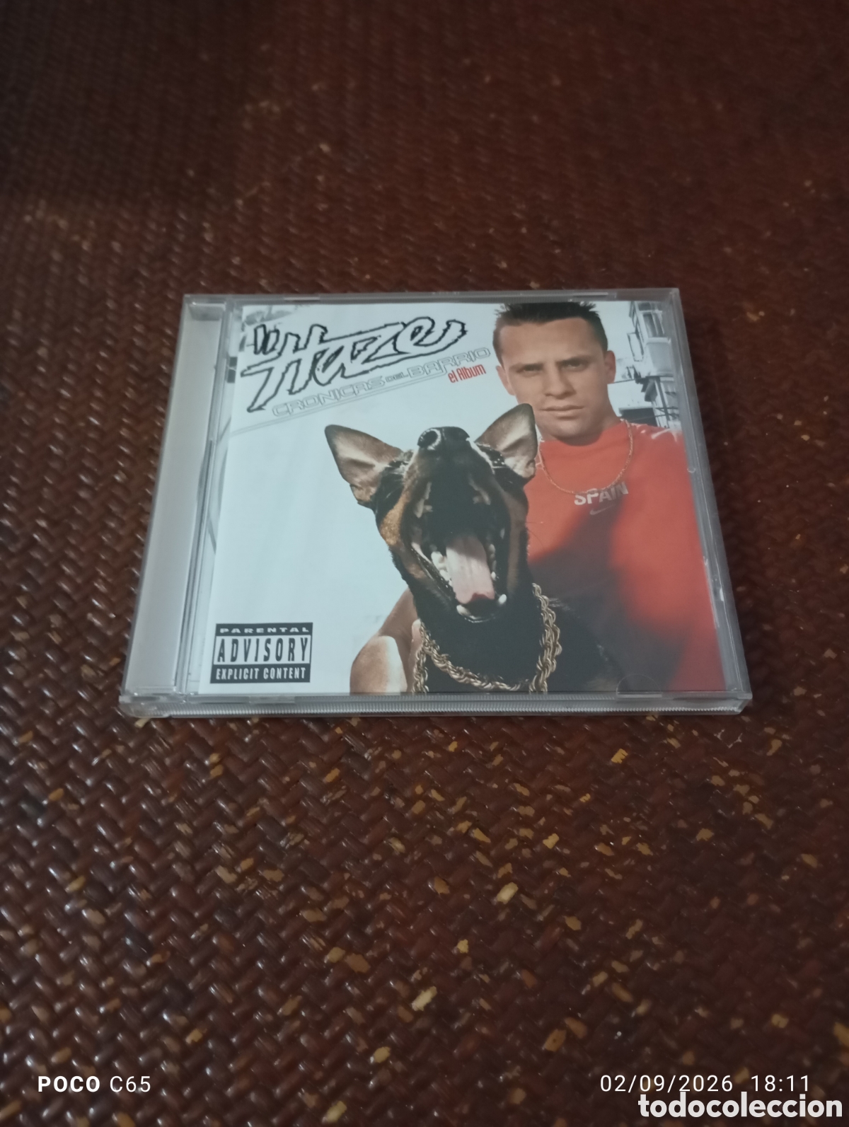 CDs de m&uacute;sica: Haze cr&oacute;nicas del barrio CD como nuevo