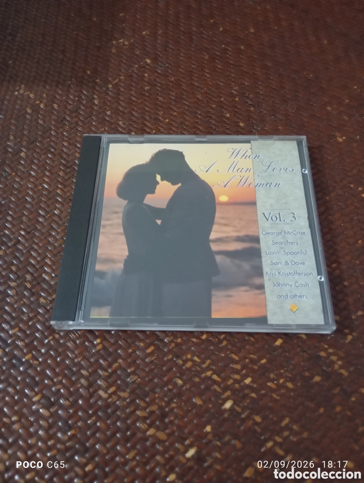 CDs de m&uacute;sica: When a man loves a woman volumen 3 CD como nuevo